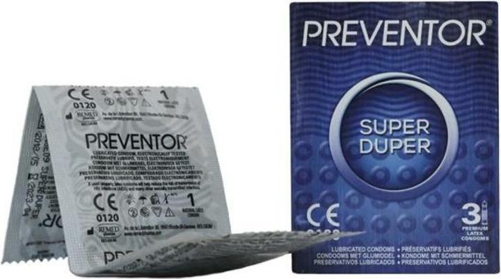 Immagine prodotto Preventor Super Duper 3 Premium Latex-Kondome