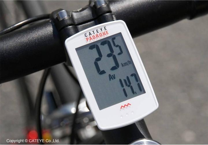 Actual product image CatEye Padrone CC-PA100W bike computer