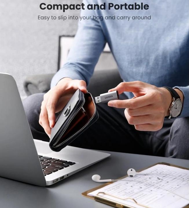Immagine prodotto Ugreen USB 2.0 all'adattatore audio USB Sound Card Stick (USB)