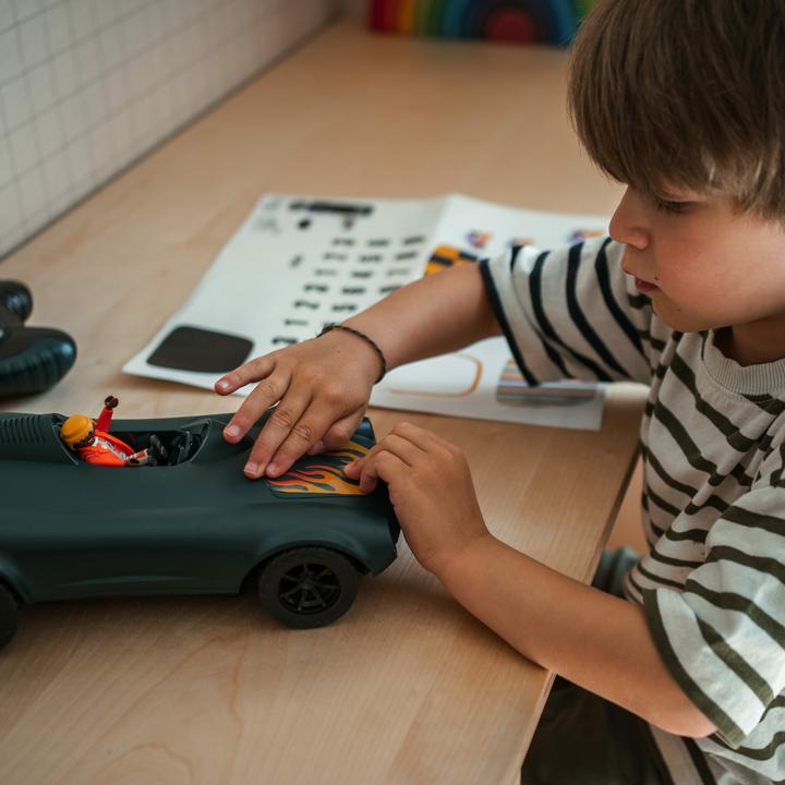 Actual product image Kidywolf Kidy Car - green version