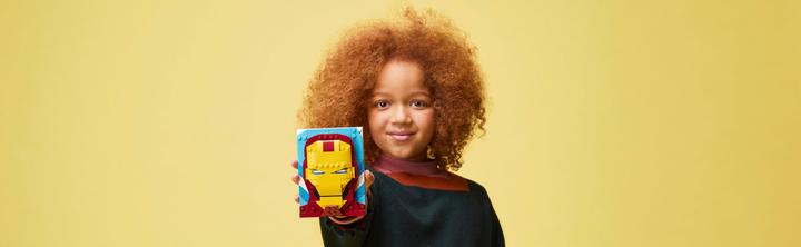 Produktbild LEGO Brick Sketches - Iron Man (40535)