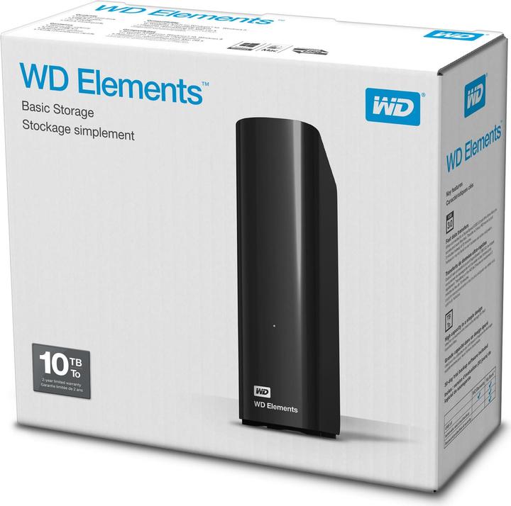 Actual product image WD Elements Desktop (10 TB)