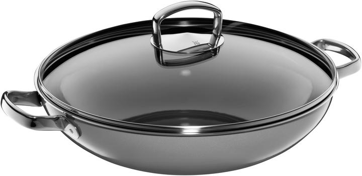 Image du produit WMF Wok gris acier (36 cm, Wok, Acier inoxydable)