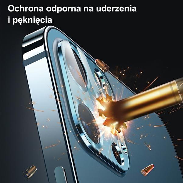Image du produit Usams Lentille de la caméra iPhone 12 mini métal czerwonyred BH706JTT03 USBH706 (1 pièce(s), Apple iPhone 12 mini)