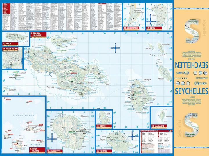 Immagine prodotto Seychelles 1 : 50 000