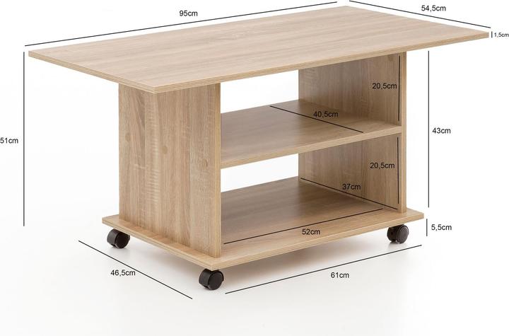 Produktbild Wohnling Move (95 x 54.5 x 51 cm)
