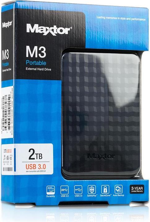 Produktbild Maxtor M3 Portable (2 TB)