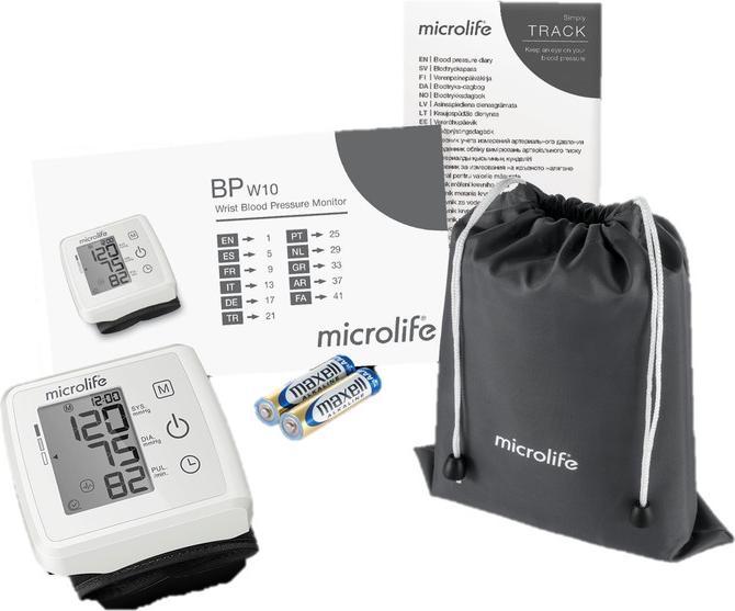Immagine prodotto Microlife Misuratore di pressione elettronico da polso Bp W3 Comfort Unit (Sfigmomanometro per braccio)