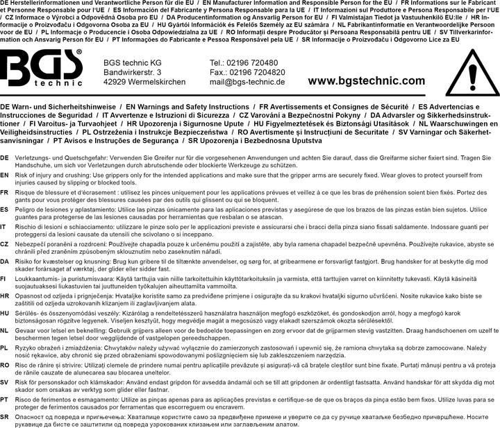 Produktbild BGS Magnetheber/Krallengreifer