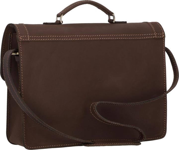 Produktbild Mika Aktentasche ROBBERT Briefcase ROBBERT dunkelbraun dark brown