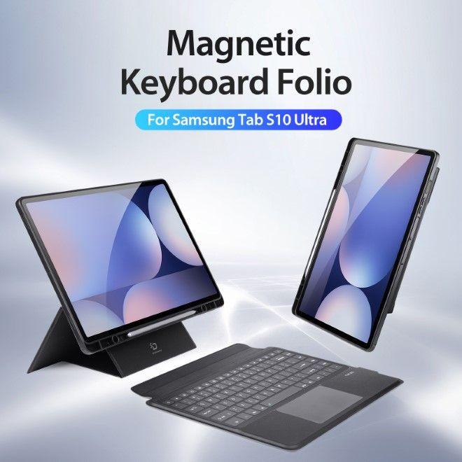 Actual product image Dux Ducis DK Series Keyboard Case (US, Galaxy Tab S9 Ultra, Galaxy Tab S10 Ultra, Galaxy Tab S8 Ultra)