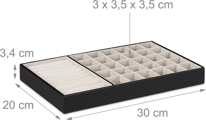 Immagine prodotto Relaxdays Schmucktablett