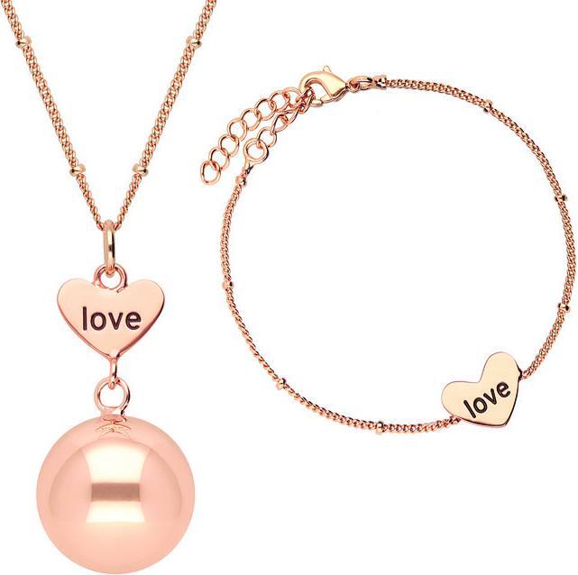 Bola anges appelants et ensemble de bracelets