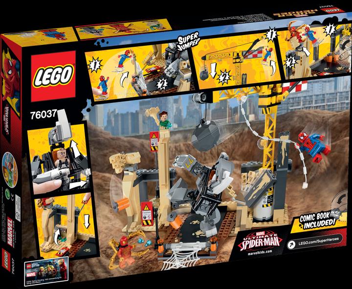 Actual product image LEGO Super Heroes Rhino and Sandman Super Villain Team-up (76037, LEGO Marvel)