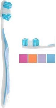 Actual product image Van der Meulen Plastic toothbrush (Medium, 1 x)
