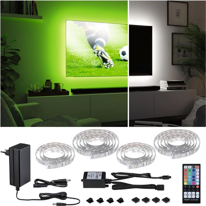 Actual product image Paulmann MaxLED 250 Stripe Set (RGBW, 507 cm, Indoor)