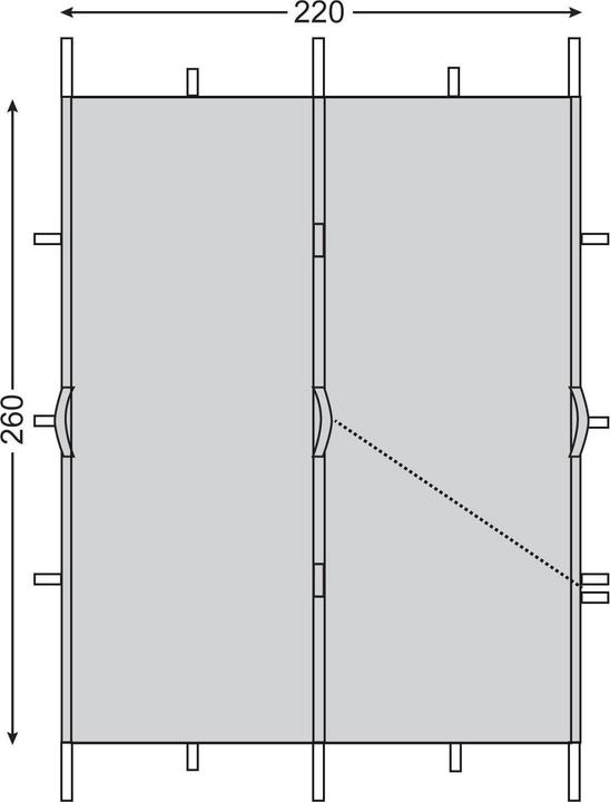 Produktbild Nordisk Voss Tech (Tarp, 0.99 kg)
