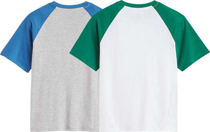 Produktbild La Redoute Collections 2er-Pack T-Shirt mit kurzen Ärmeln (102)