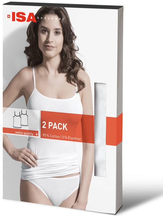 Produktbild ISA Bodywear Spaghetti Top 2er-Pack (L)
