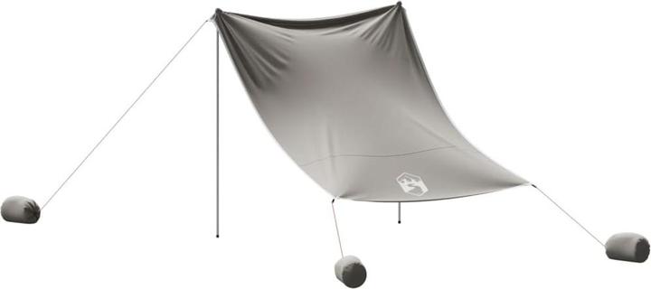 Immagine prodotto VidaXL Tenda da spiaggia con sacchi di sabbia 214 x 236 cm (tenda da spiaggia, 0.18 kg, 4 persone)