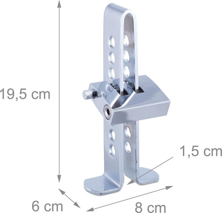 Actual product image Relaxdays Pedal lock