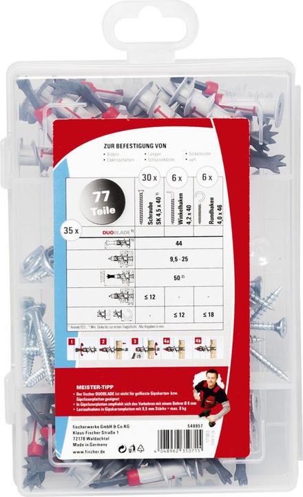 Image du produit Fischer MeisterBox DuoBlade (77) (77 pcs)