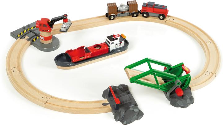 Productafbeelding Brio Containerhaven Set