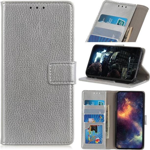 Actual product image MU Classic Litchi Leather Bookcover II Series (Oneplus 8)