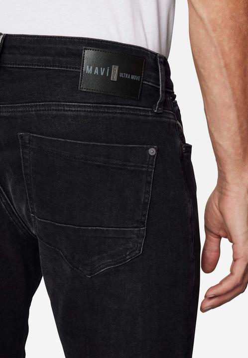 Produktbild Mavi Marcus Jeans Slim Straight Fit Dark Smoke Ultra Move (W30/L30)