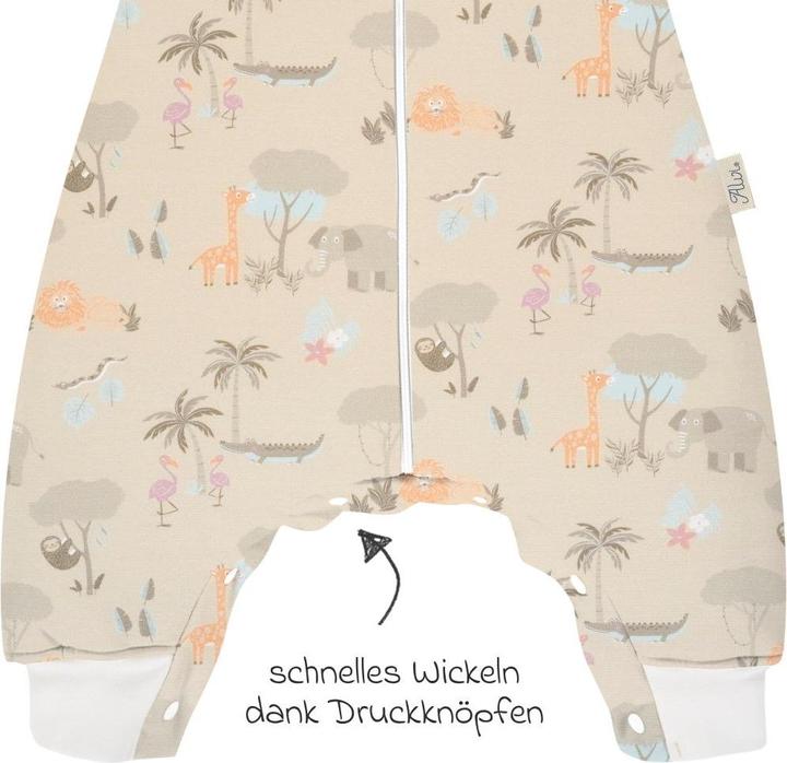 Produktbild Alvi Schlafsäcke Sleep-Overall - Jungle - Gr. 80 cm (70 cm, 2.5 TOG, Ganzjahr)