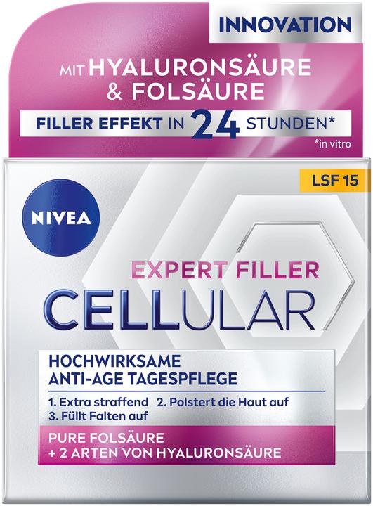 Image du produit NIVEA Soin de jour Cellulaire Expert Combleur (50 ml, Crème de jour, SPF 15)