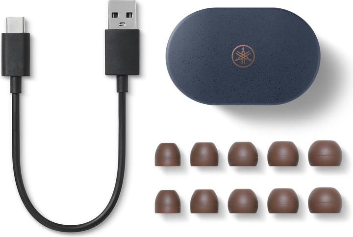 Actual product image Yamaha TW-E7B (ANC, 22 h, Wireless)