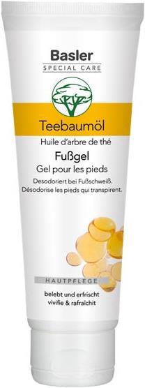 Actual product image Basler Tea tree oil foot gel (Foot cream & foot gel, 125 ml)