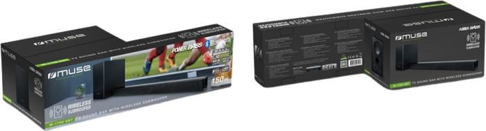 Actual product image Muse M-1750 SBT (150 W)