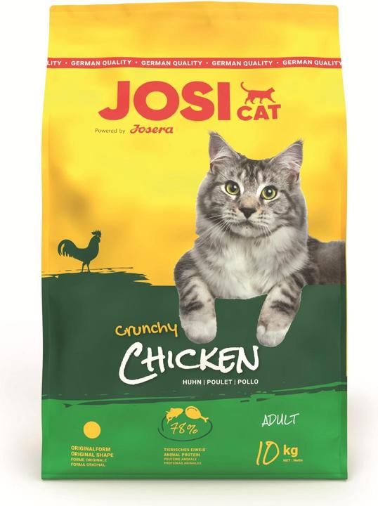 Produktbild Josera JosiCat Crunchy Chicken 10kg (Adult, 1 Stk., 10000 g)