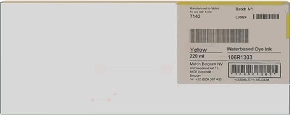 Actual product image Inkadoo Xerox 106R01303 ink cartridge yellow 220 ml Yellow 7142 (Y)