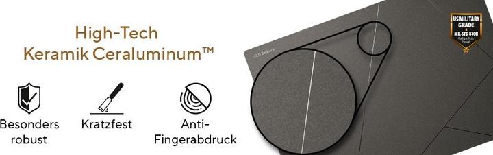 Produktbild ASUS Zenbook S 16 (16", AMD Ryzen AI 7 350, 24 GB, 1000 GB, DE)