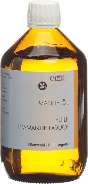 Image du produit Phytomed Huile d'amande biologique (Huile pour le corps, 500 ml)