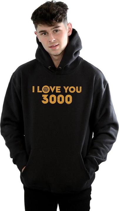 Produktbild Avengers Endgame I Love You 3000 Arc Reactor Kapuzenpullover (S)