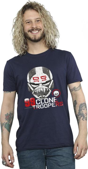 Immagine prodotto Star Wars The Bad Batch 99 Clone Troopers Maglietta Uomo (3XL)
