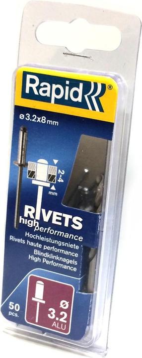 Actual product image Rapid Universal blind rivet Ø 3.2 x 8 mm
