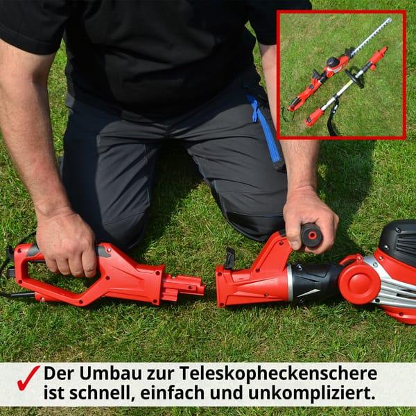 Actual product image Hecht Elektro Teleskop Heckenschere (Electric hedge trimmer)