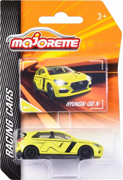 Actual product image Majorette Racing Hyundai i30N, yellow