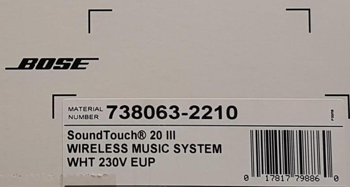 Produktbild Bose SoundTouch 20 Serie III (WLAN, Bluetooth)
