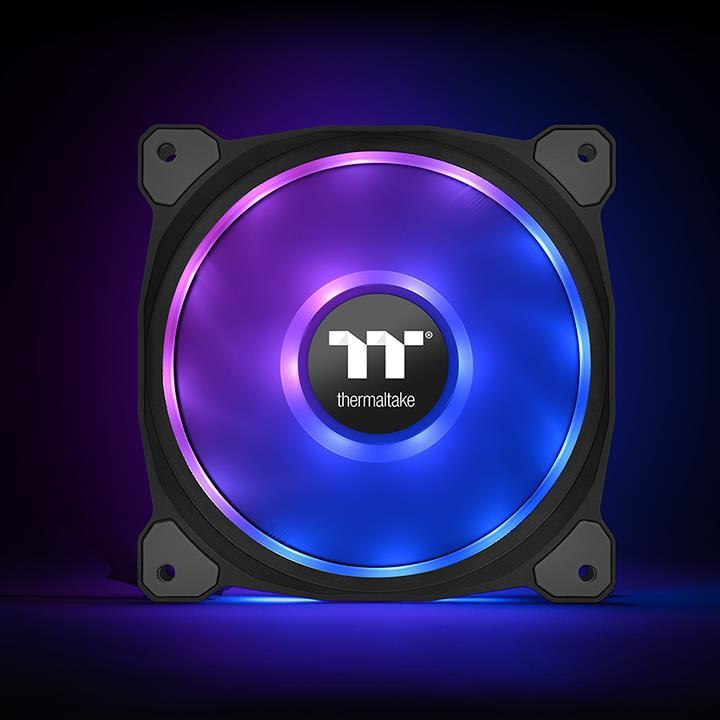 Produktbild Thermaltake Riing Duo 14 RGB LED-Lüfter - 140mm 3er Set (140 mm, 3 x)