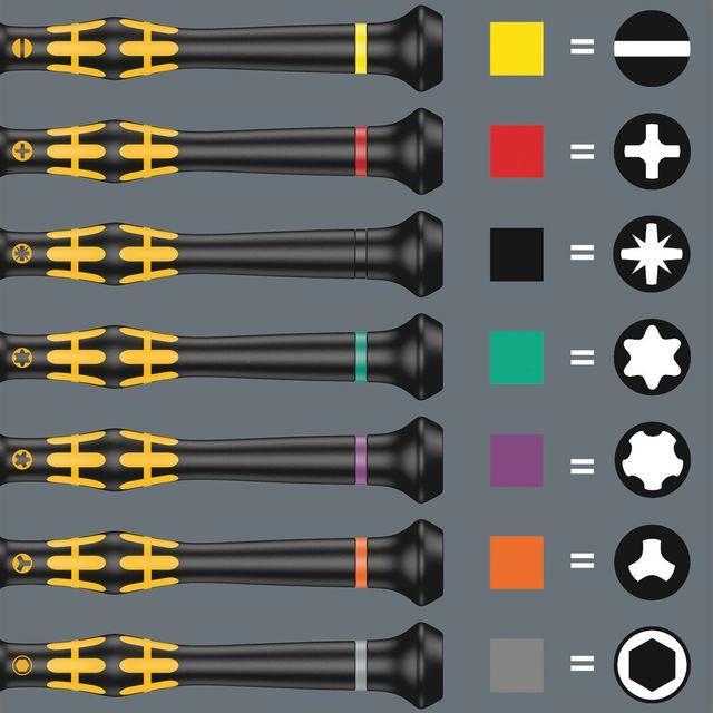Actual product image Wera Kraftform Micro ESD Big Pack 1 (Port, Phillipps cross recess (PH), Torx (TX), Allen screw, Torx Plus, 5-Lobe (Pentalobe))