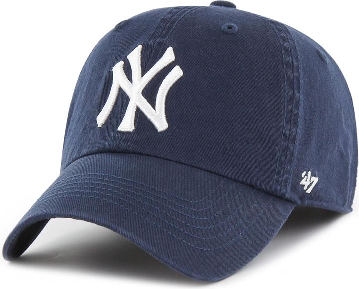 Actual product image 47 Brand Curved Fitted Cap - FRANCHISE New York Yankees navy (M)