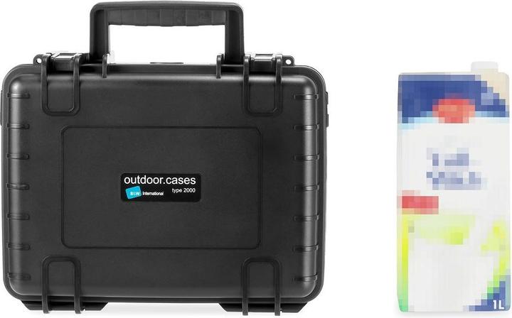 Produktbild B&W International Outdoor Case Type 2000 mit Facheinteilung (Fotokoffer, 7 l)