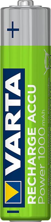 Actual product image Varta Recharge Accu Power (2 pcs., AAA, 1000 mAh)