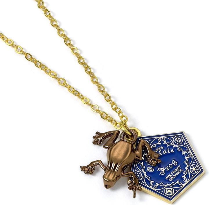 Actual product image Chocolate Frog Necklace With Pendant Metal (100% metal)
